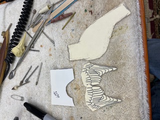 Starling work in progress, photo 1