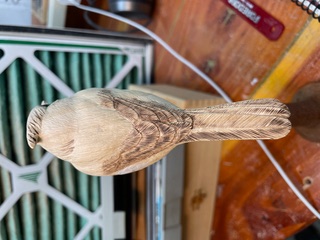 Miniature Bluejay work in progress, photo 5